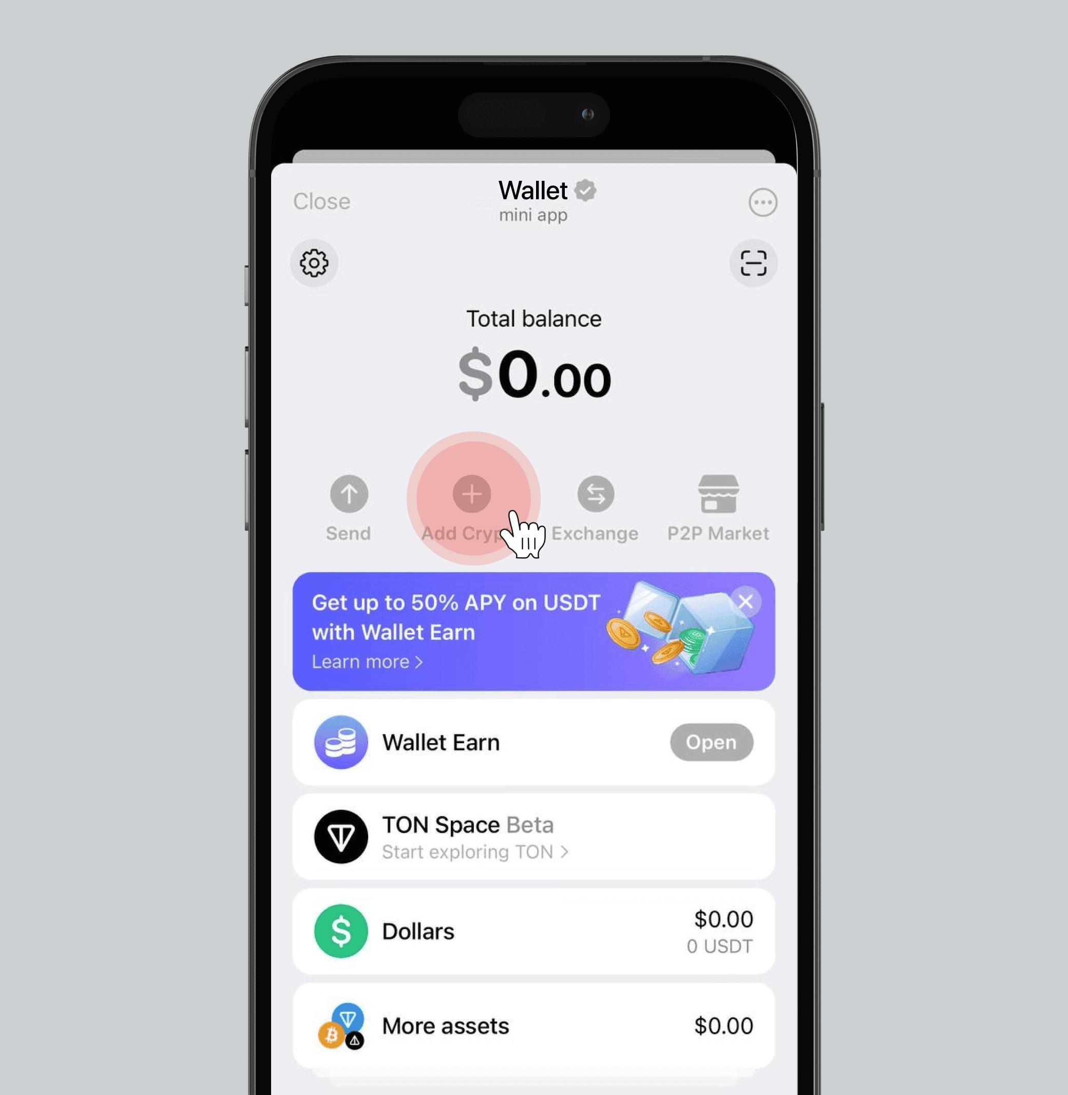 Add TON Tokens to Your Telegram via Volet.com: Volet.com
