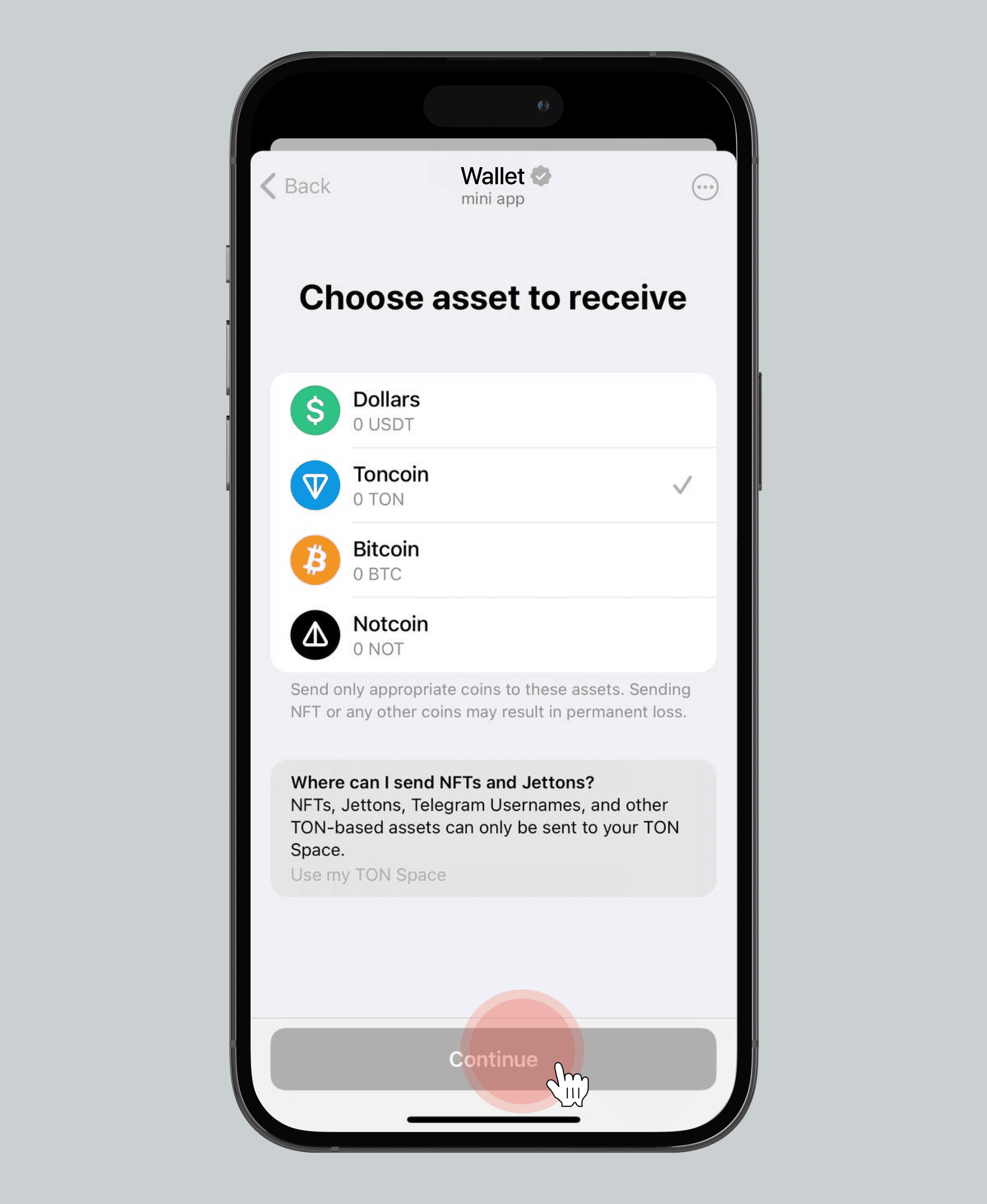 Add TON Tokens to Your Telegram via Volet.com: Volet.com
